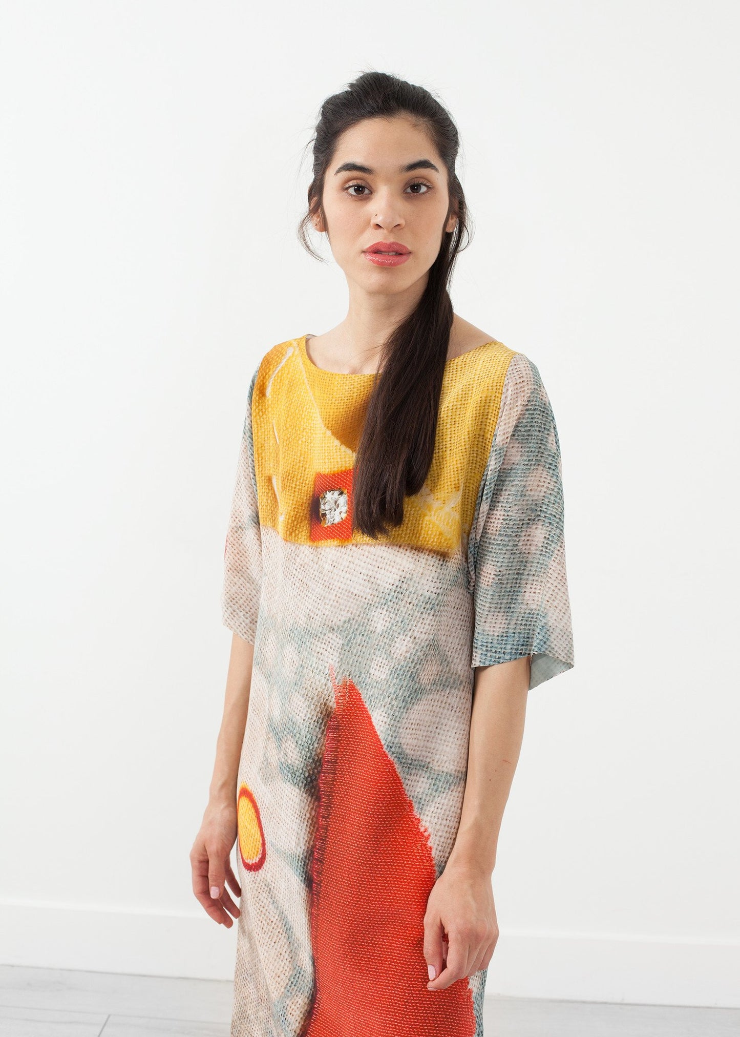 3/4 Sleeve Kimono Dress!